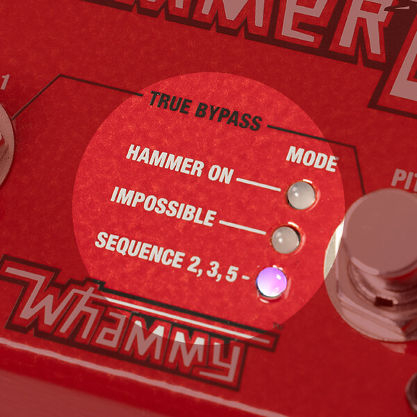 Digitech Hammer On - Harmonizer effect pedal - Variation 5