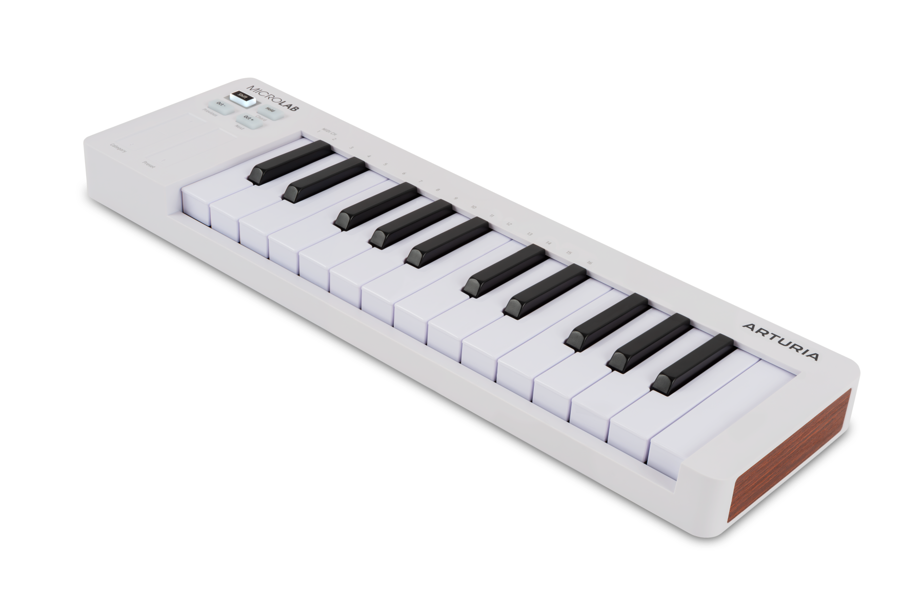Arturia Microlab Mk3 Blanc - Controller-Keyboard - Variation 2