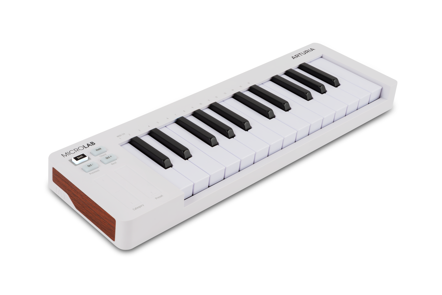 Arturia Microlab Mk3 Blanc - Controller-Keyboard - Variation 1